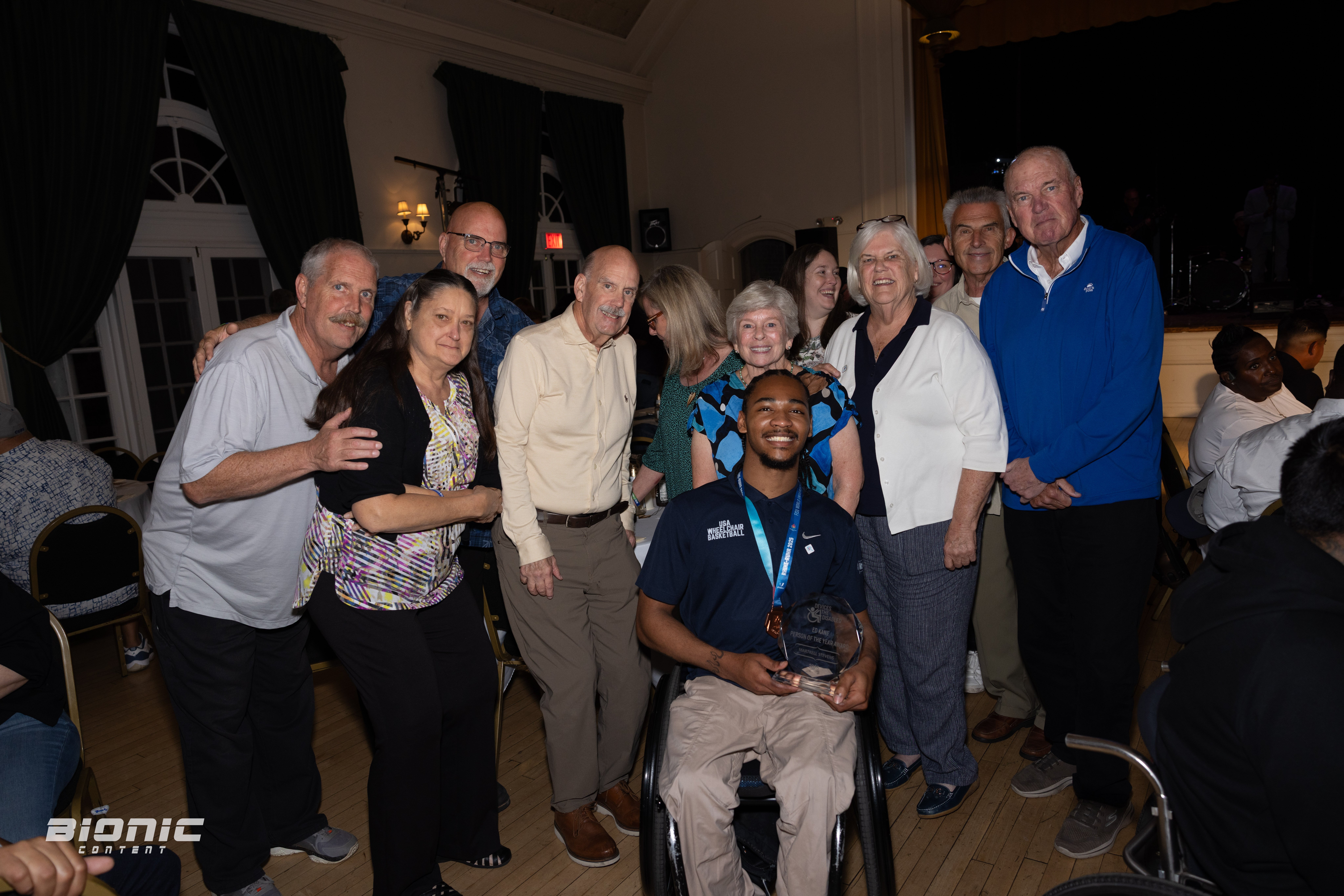 Martrell with the Kane Family