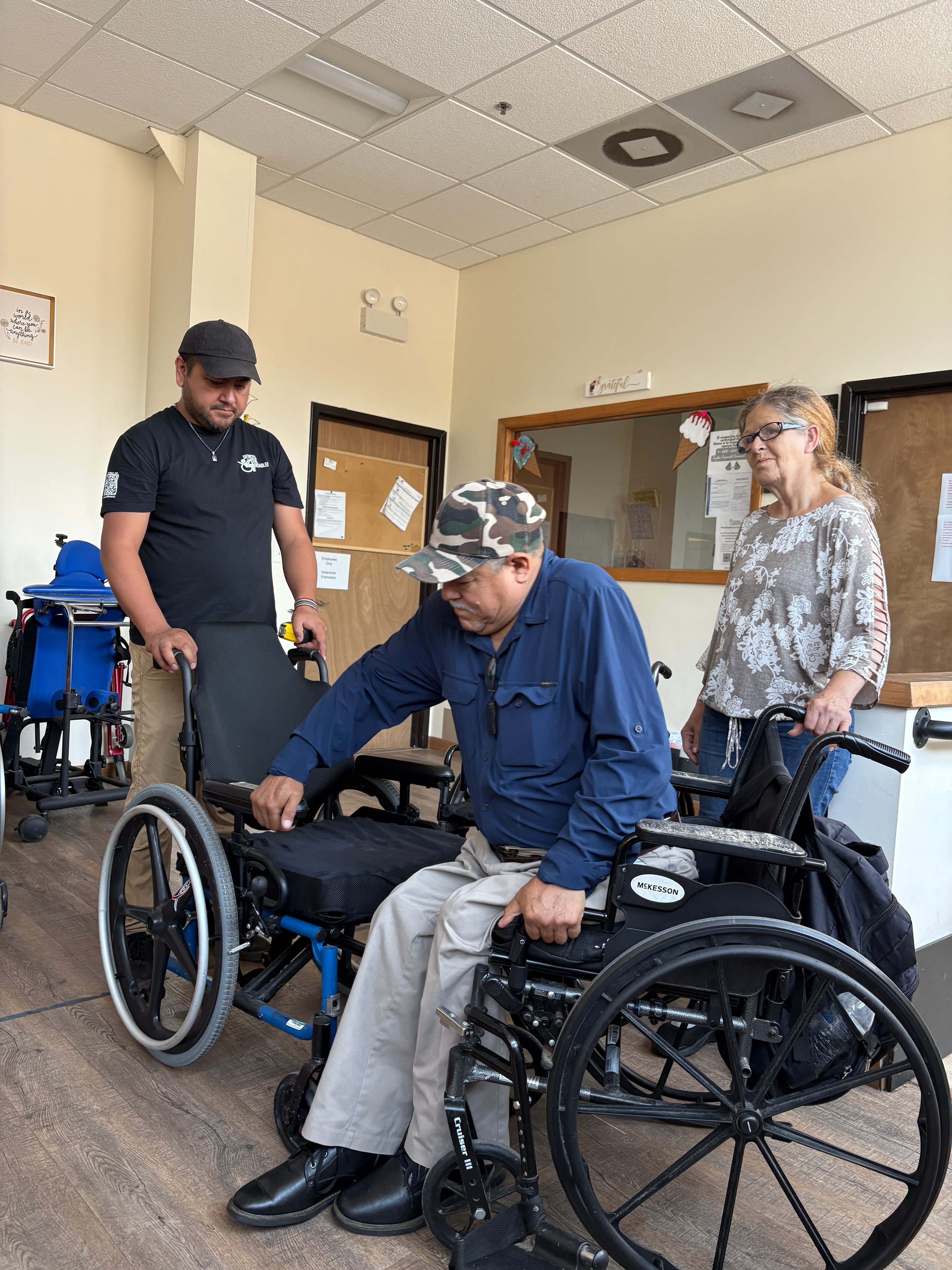 Ready. Set. Out of the Old Chair.